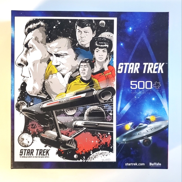 Star Trek To Boldly Go Where No Man Has Gone Before 500 Piece Jigsaw Puzzle  - Picture 1 of 12